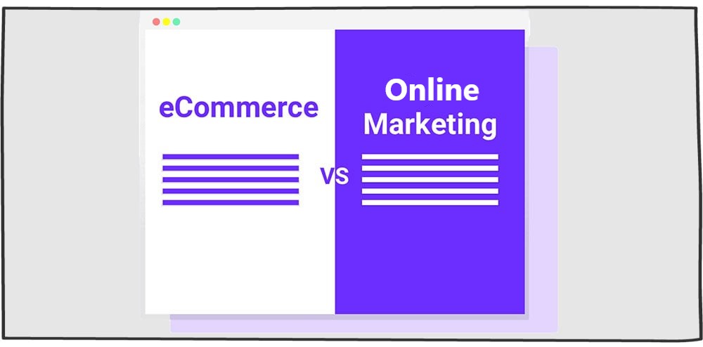 فرق بازاریابی اینترنتی و تجارت الکترونیک
