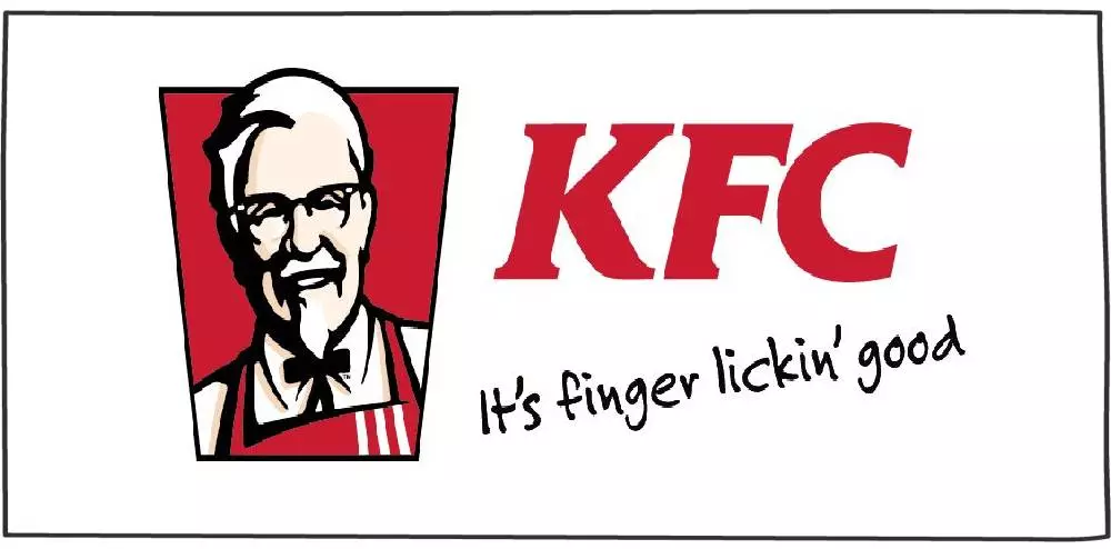 شعار تبلیغاتی KFC
