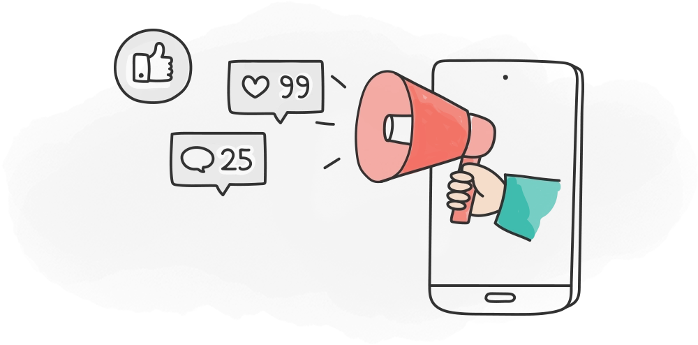 تبلیغات در شبکه های اجتماعی